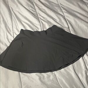 Pretty little thing black skater skirt (no shorts)